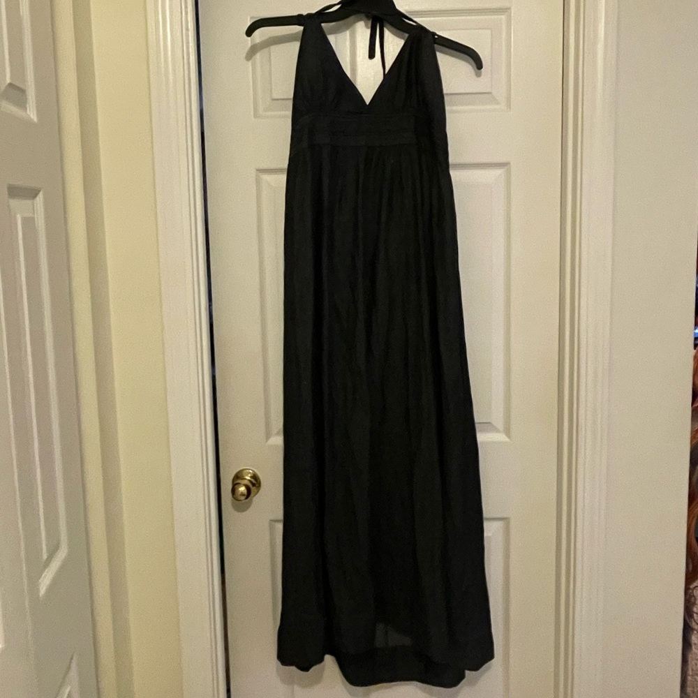 Maxi Haltertop Denim dress